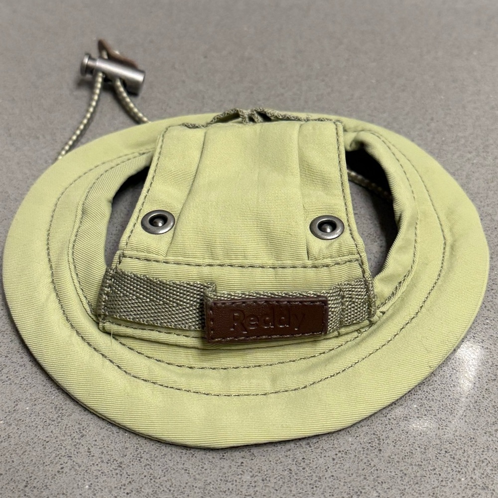 NWOT dog XXS wanderer hat with ear holes